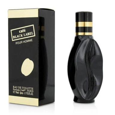 CAFÉ BLACK LABEL POUR HOMME EAU DE TOILETTE 50ML