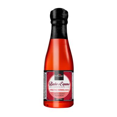 ESPUMA PARA BANHO BANHEIRA HIDROMASSAGEM OFURô SPA ESPUMANTE RELAXAMENTO AROMA FRUTAS VERMELHAS 150ML
