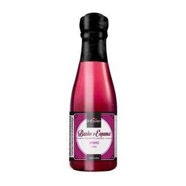 ESPUMA PARA BANHO BANHEIRA HIDROMASSAGEM OFURô SPA ESPUMANTE RELAXAMENTO AROMA VINHO 150ML