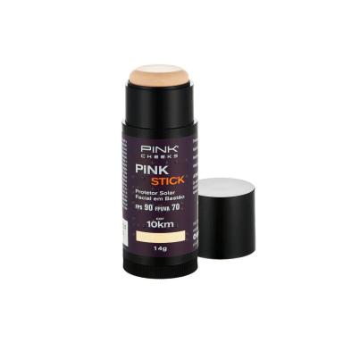 PINK STICK PROTETOR SOLAR E BASE FPS 90 PINK CHEEKS 14G