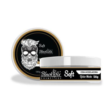 CERA MODELADORA BLACK FIX SOFT EFEITO MATTE SECO