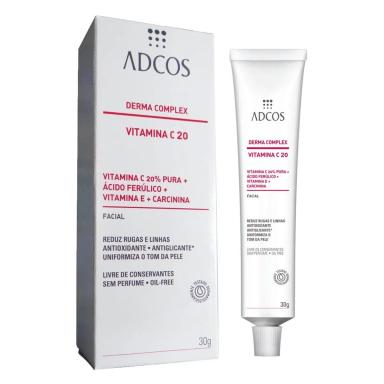 ADCOS DERMA COMPLEX VITAMINA C 20 CREME - 30G