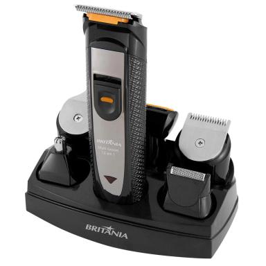 APARADOR DE  PELOS BRITâNIA MULTI GROOM 12 EM 1 BAP05PLR BIVOLT