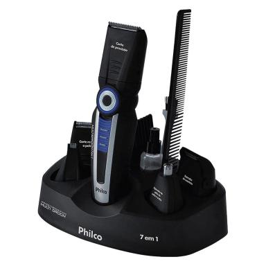 APARADOR E CORTADOR DE PELOS PHILCO MULTIGROOM 7 EM 1 Bivolt