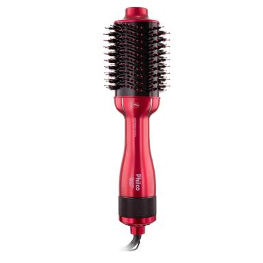 ESCOVA SECADORA PHILCO PEC13 4 EM 1 SOFT BEAUTY CHERRY Bivolt