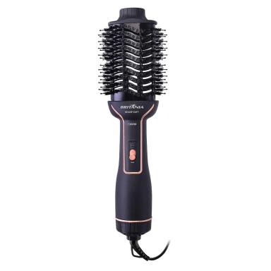 ESCOVA SECADORA BRITâNIA BES23P 4 EM 1 ÍONS TOURMALINE PRETA 127V