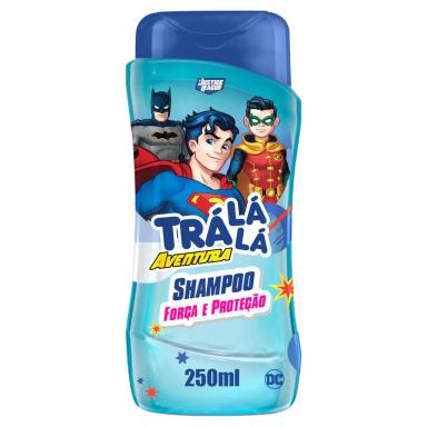 SHAMPOO LIGA DA JUSTIçA TRá Lá Lá AVENTURA FORçA E PROTEçãO 250ML
