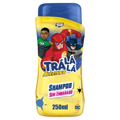 SHAMPOO LIGA DA JUSTIçA TRá Lá Lá AVENTURA - SEM EMBARAçO (250ML)
