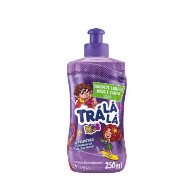 SABONETE LIQUIDO LILáS MãOS E CORPO TRá Lá Lá KIDS 250ML