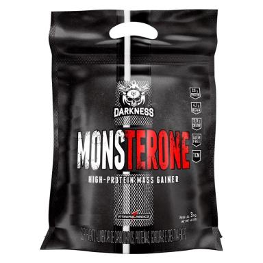 MONSTERONE MASS (3KG) - SABOR: MORANGO