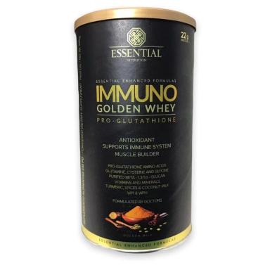IMMUNO GOLDEN WHEY PRO GLUTATHIONE LATA (480G) - SABOR: GOLDEN MILK