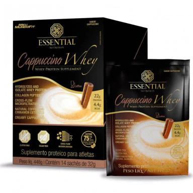 CAPPUCCINO WHEY DISPLAY - (448G / 14 SACHêS) - PADRãO: ÚNICO