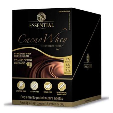 CACAO WHEY DISPLAY - (450G / 15 SACHêS) - PADRãO: ÚNICO