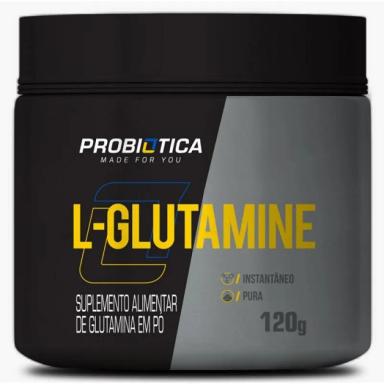 L-GLUTAMINE PURE (120G) - PADRãO: ÚNICO
