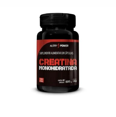 CREATINA MONOHIDRATADA (60 CAPS) - PADRãO: ÚNICO