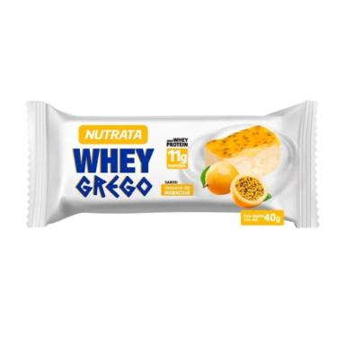 WHEY GREGO BAR (40G) - SABOR: MOUSSE DE MARACUJá