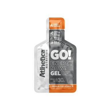 GO ENERGY NOW GEL (30G) - SABOR: LARANJA C/ ACEROLA