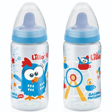 KIT 2 COPOS DE TREINAMENTO GALINHA PINTADINHA 300ML - LILLO