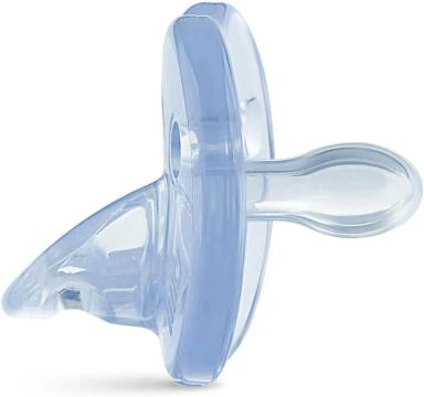 CHUPETA SOFT CALMING 100% SILICONE SIMéTRICO TAM.2 AZUL - LILLO