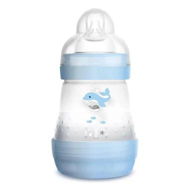 MAMADEIRA 160ML EASY START BICO 0M+ AZUL - MAM
