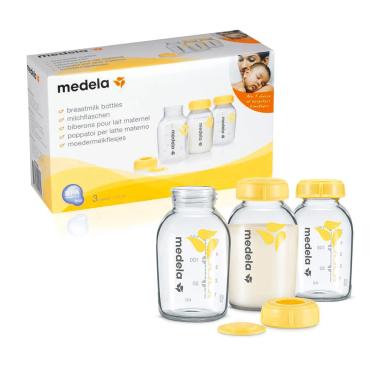 FRASCOS PARA LEITE MATERNO 150ML (3 UNI) - MEDELA