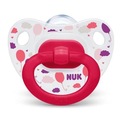 CHUPETA CLASSIC FASHION GIRL CLEAN BALãO ROSA S2 - NUK