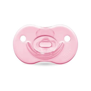 CHUPETA SOFT CALMING SILICONE SIMéTRICO TAM.1 ROSA - LILLO