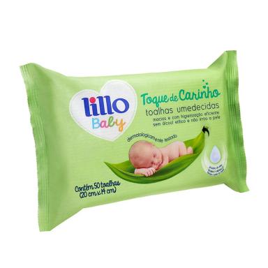 LENçOS UMEDECIDOS TOQUE DE CARINHO 50 UNI - LILLO