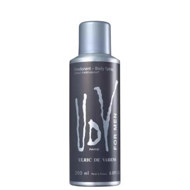 UDV FOR MEN DESODORANTE EM SPRAY MASCULINO-200 ML