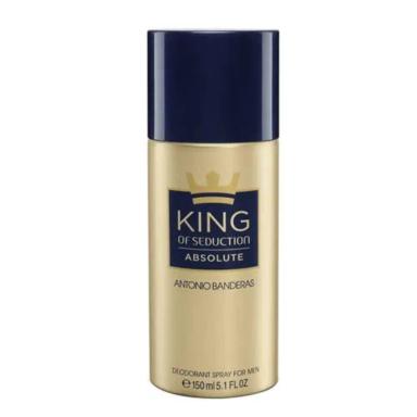 SEDUCTION KING OF ABSOLUTE - DESODORANTE MASCULINO-150 ML