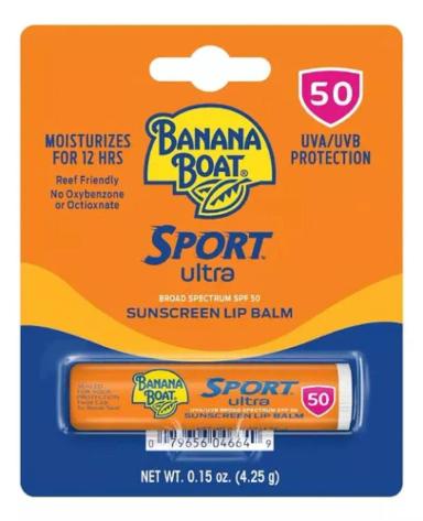 BANANA BOAT LIP BALM ULTRA SPORT FPS 50