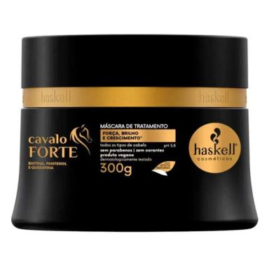 MáSCARA DE TRATAMENTO CAPILAR HASKELL CAVALO FORTE 250GR 300g