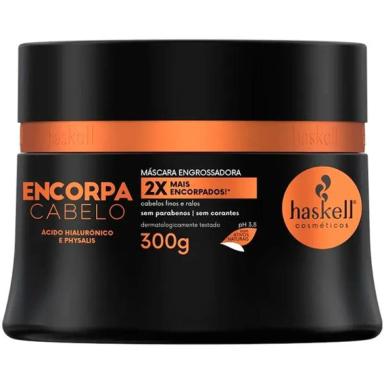 MáSCARA CAPILAR ENCORPA CABELO HASKELL 250G 300g