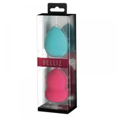 KIT ESPONJA BELLIZ MAKE UP 360 DOUBLE PACK Colorido