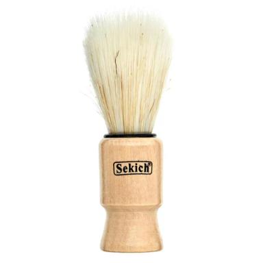 PINCEL DE BARBEAR CERDAS SINTéTICAS E NATURAIS SEKICH Marrom