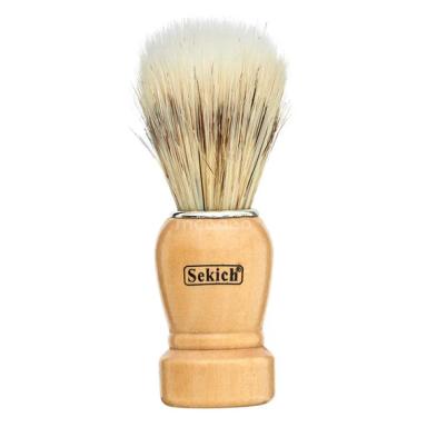 PINCEL DE BARBEAR CERDAS SINTéTICAS E NATURAIS SEKICH Marrom