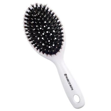 ESCOVA OVAL CERDAS MISTA 7377 MARCO BONI BLACK WHITE