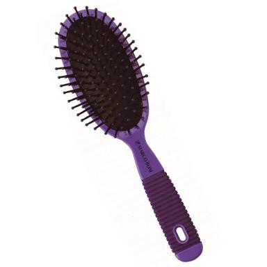 ESCOVA OVAL ALMOFADADA GRANDE 7746T MARCO BONI ROSA