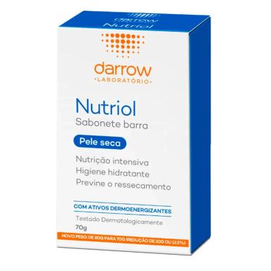 DARROW NUTRIOL SABONETE BARRA PELE SECA 70G