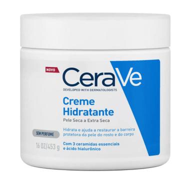 CERAVE CREME HIDRATANTE PELE SECA E EXTRA SECA 454G