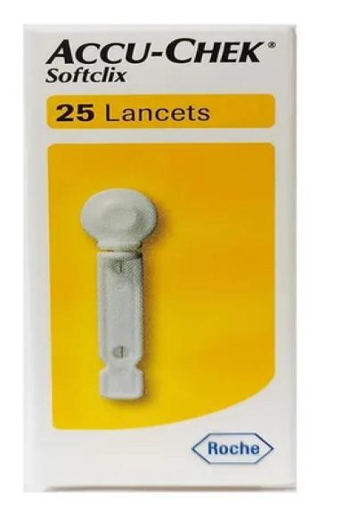 LANCETAS ACCU-CHEK SOFTCLIX - 25 UN