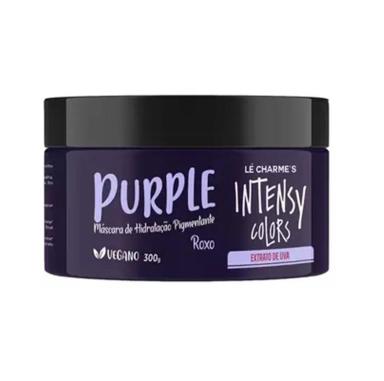 MASCARA INTENSY COLORS HIDRATAçãO PURPLE ROXO LE CHARMES 300G