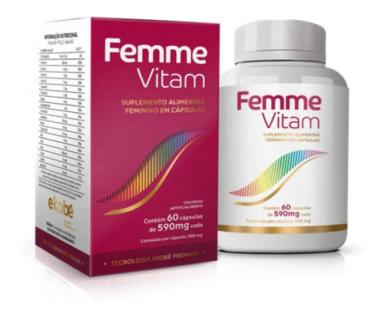 FEMME VITAM - 60CAPS - POLIVITAMíNICO E MINERAL FEMININO Neutro