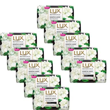 KIT 10 SABONETES EM BARRA LUX BOTANICALS BUQUê DE JASMIM 85G