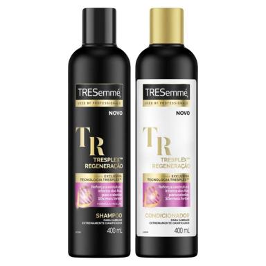 KIT TRESEMMé TRESPLEX REGENERAçãO DUO (SHAMPOO + CONDICIONADOR 400ML)