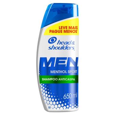 SHAMPOO HEAD &amp;amp;AMP; SHOULDERS ANTICASPA MENTHOL SPORT 650ML