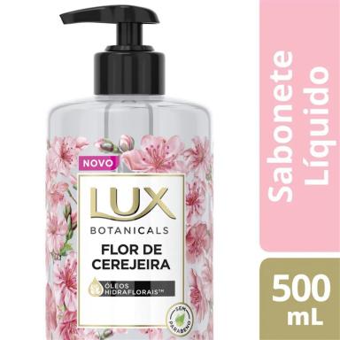 SABONETE LíQUIDO LUX BOTANICALS FLOR DE CEREJEIRA 500ML
