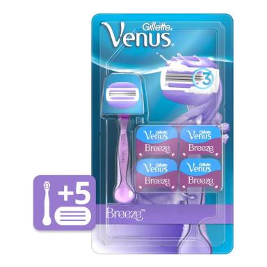 APARELHO DE DEPILAçãO VENUS BREEZE COM 5UN