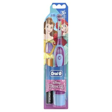 ESCOVA ELéTRICA ORAL-B DISNEY PRINCESS + 2 PILHAS AA