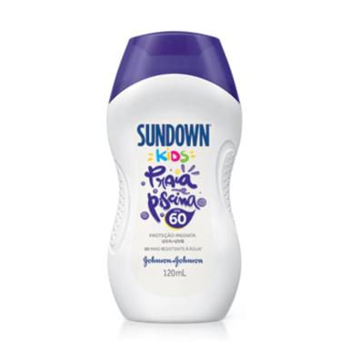 PROTETOR SOLAR INFANTIL CORPO E ROSTO SUNDOWN PRAIA E PISCINA KIDS FPS 60 120ML